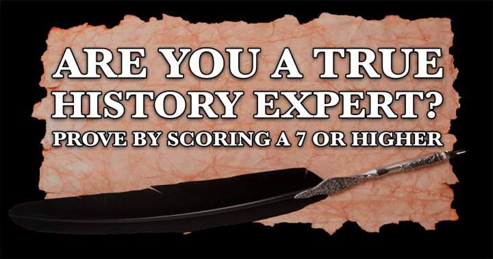 Banner for Quiz for History Experts