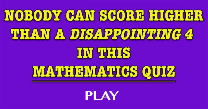 Banner for Mathematics Quiz