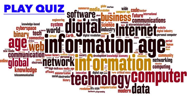 Banner for Computers, New Media and Internet. You are getting better in it, but how good wil you be in this quiz today?