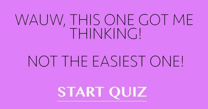 Banner for Try this quiz and tell us if you thought it was hard!