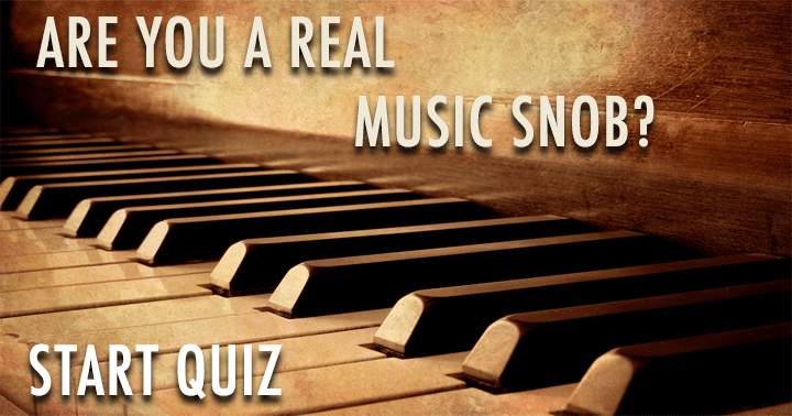 Banner for 10 Questions Only A Music Snob Knows The Answers To!