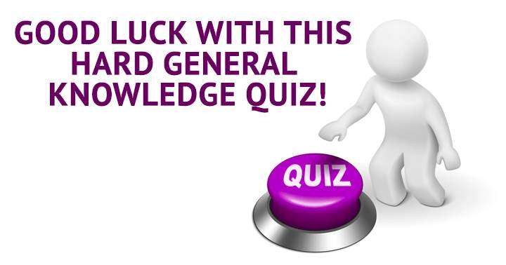 Banner for Hard General Knowledge Quiz