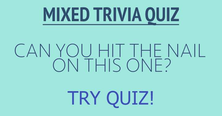 Banner for Mixed Trivia Quiz