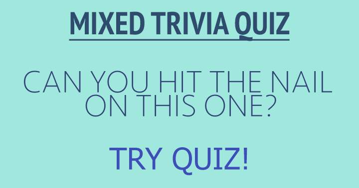 Banner for Mixed Trivia Quiz