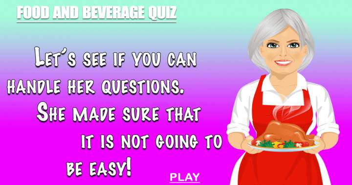 Banner for Food and Beverage Quiz