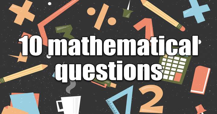 Banner for 10 Mathematical Questions