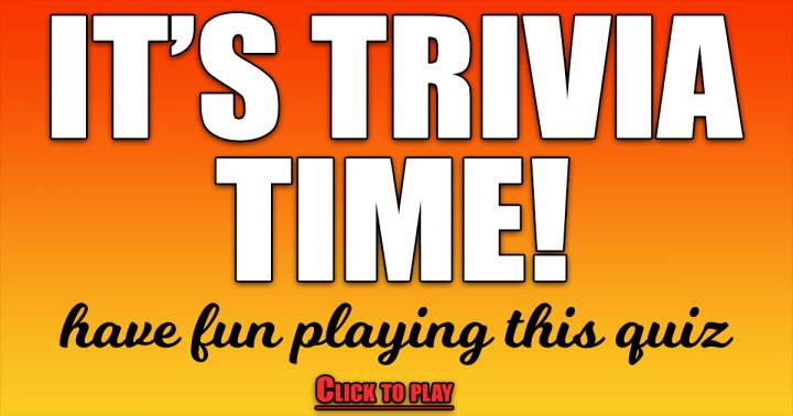 Banner for It's Trivia Time!