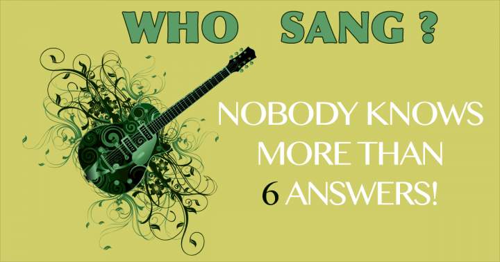 Banner for Who Sang These Songs?