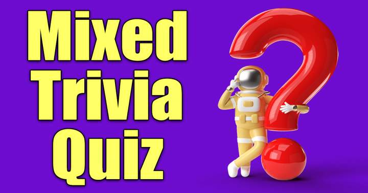 Banner for Mixed Trivia Quiz