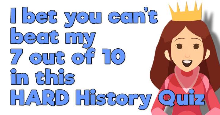 Banner for HARD History Quiz