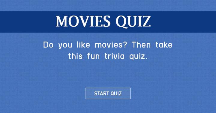 Banner for Fun movie trivia quiz, only for the professional.