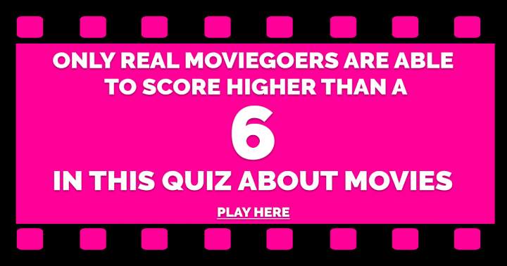 Banner for Movies Quiz