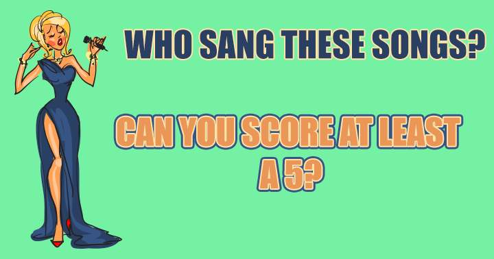 Banner for Can you tell us who sang these songs? 