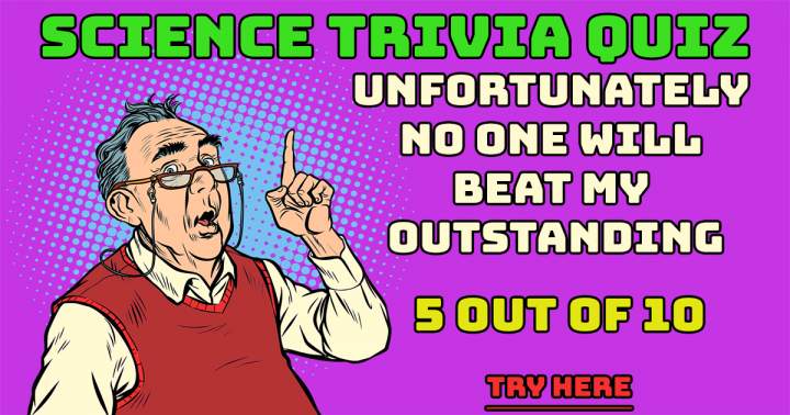 Banner for Quiz on Science Trivia