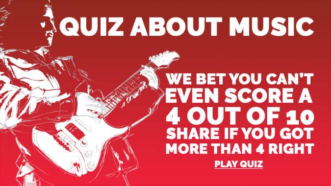 Banner for Can you even score a 4 out of 10 in this Music quiz?