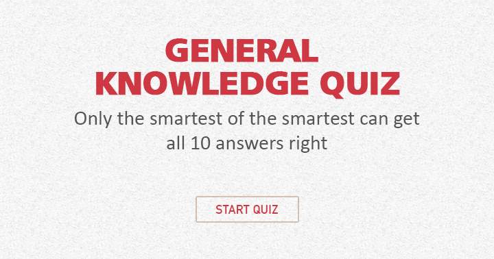 Banner for For the intellectually inclined, a General Knowledge Quiz awaits!