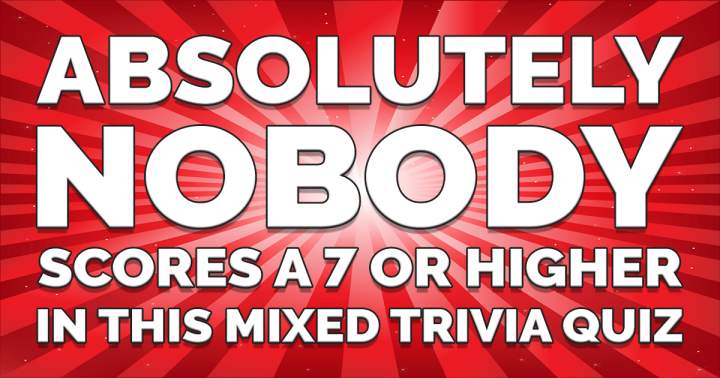 Banner for Mixed Trivia Quiz