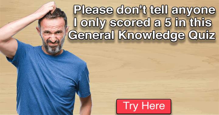 Banner for General Knowledge Quiz.