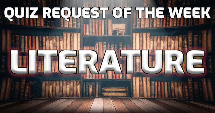 Banner for The Week's Literature Quiz Inquiry