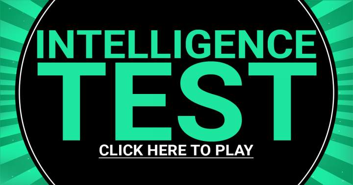 Banner for Intelligence Test that Poses Challenges