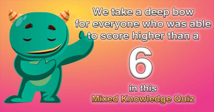 Banner for Mixed Knowledge Quiz