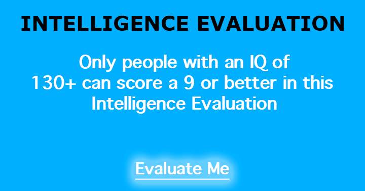 Banner for Evaluating intelligence.