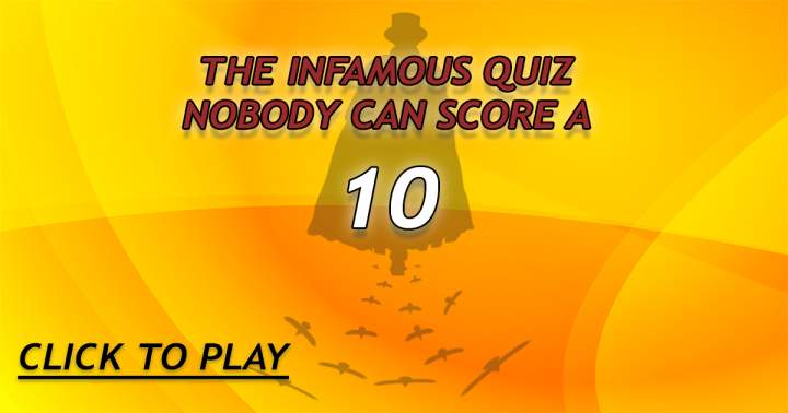 Banner for Infamous Knowledge Quiz