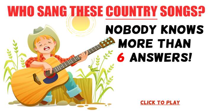 Banner for Can you tell me who sang these country songs?