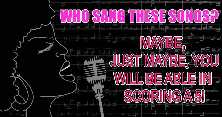 Banner for Who sang these songs?