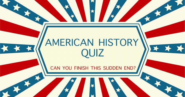 Banner for 'Quiz on American History'