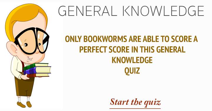 Banner for Bookworms exclusively achieve a decent score in this General Knowledge Quiz.