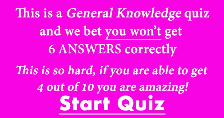 Banner for General Knowledge Quiz