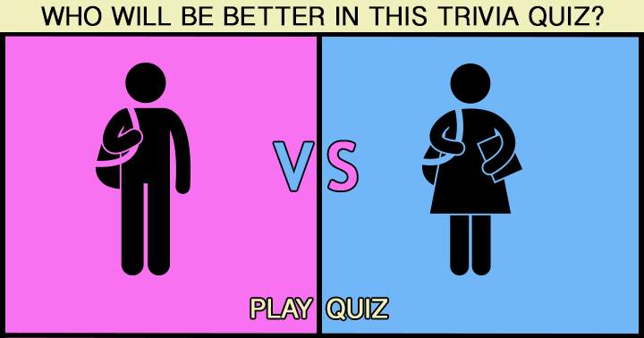 Banner for Who will excel in this Man vs Woman Quiz?