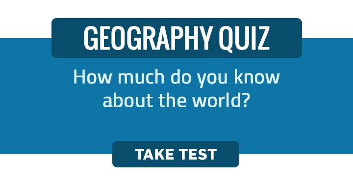 Banner for Geography Quiz