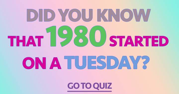 Banner for A challenging quiz will test your knowledge on the year 1980.