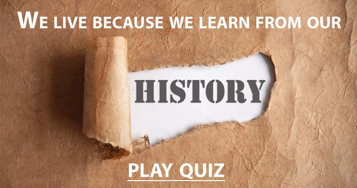 Banner for History Quiz