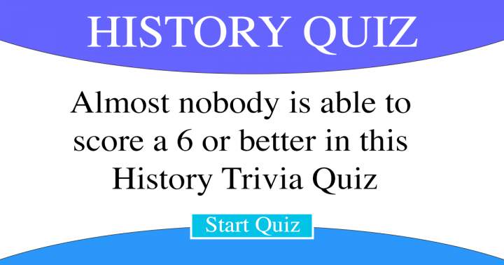 Banner for Quiz on History.