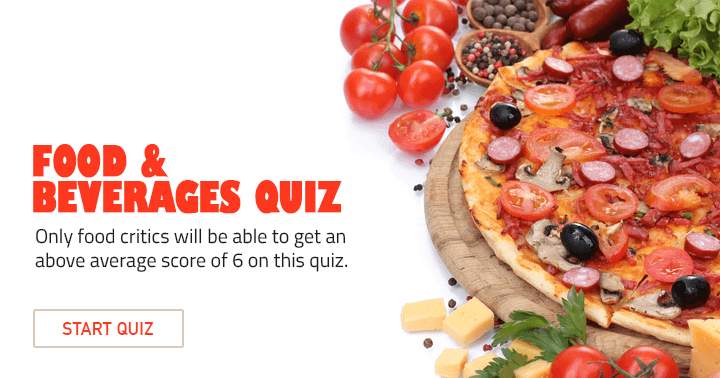 Banner for Test your knowledge with this food quiz.