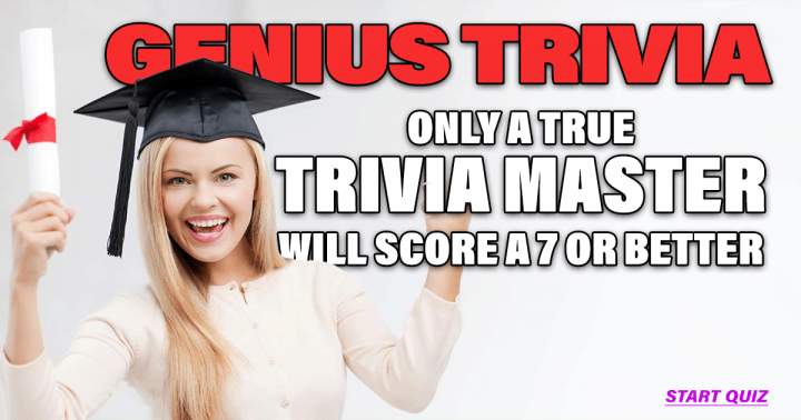 Banner for Trivia for the brilliant.