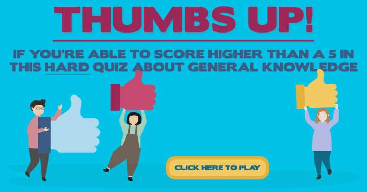 Banner for General Knowledge Quiz that tests your limits