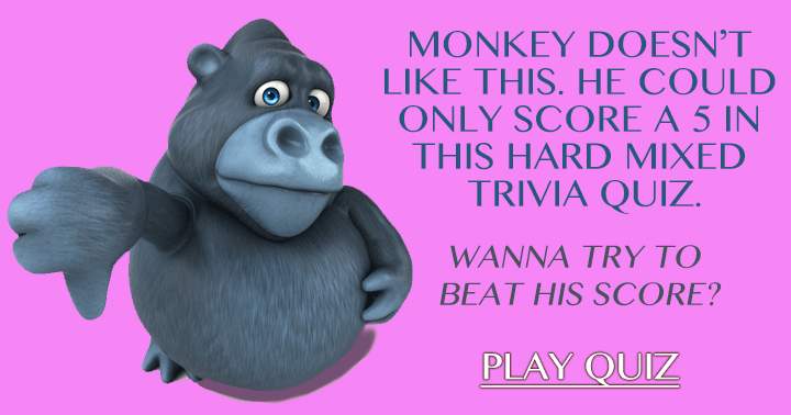 Banner for This is not a happy monkey, will you be happy after taking this quiz?