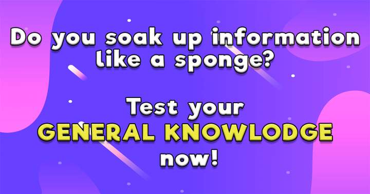 Banner for Evaluate your general knowledge.