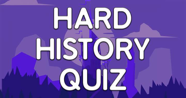 Banner for History Quiz that will test your knowledge