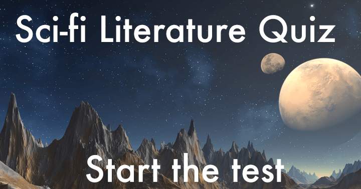 Banner for Science Fiction Book Trivia Test