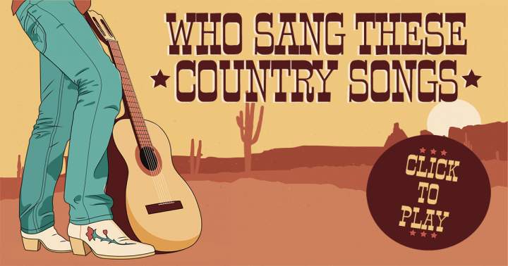 Banner for Who Sang These Country Songs?