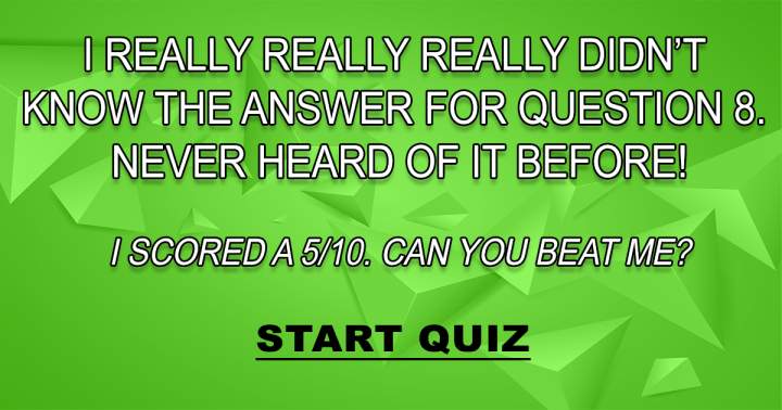 Banner for Quiz that tests your knowledge in a challenging manner