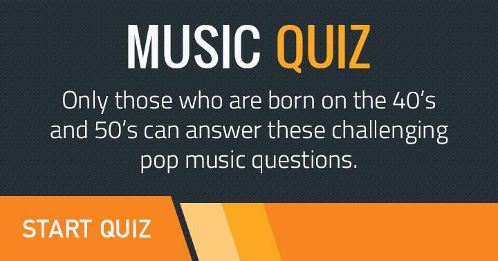 Banner for Music Quiz that will test your skills!