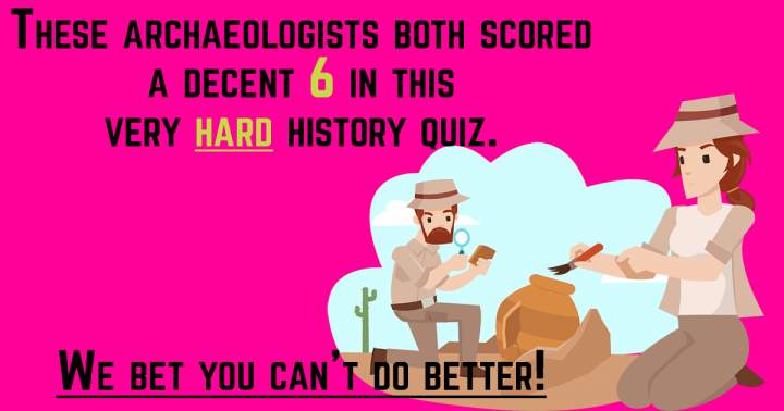 Banner for Quiz for Archaeologists.