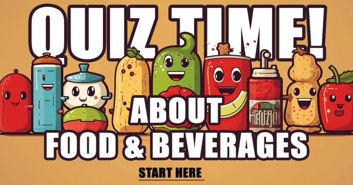 Banner for Culinary and Drinks Quiz