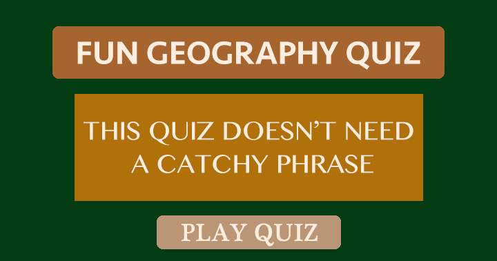 Banner for This quiz needs no witty tagline.